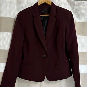 Worthington Deep Burgundy Blazer